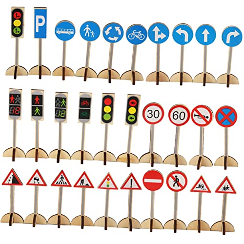 IMIKEYA 1Satz Kreatives Verkehrszeichen Spielset aus Teiliges Lernspielzeug für Pädagogisches Straßenverkehrsschild Modell für Interaktive Eltern Junge Mädchen Spiele und Simulation IMIKEYA 1Satz Kreatives Verkehrszeichen Spielset aus Teiliges Lernspielzeug für Pädagogisches Straßenverkehrsschild Modell für Interaktive Eltern Junge Mädchen Spiele und Simulation von IMIKEYA