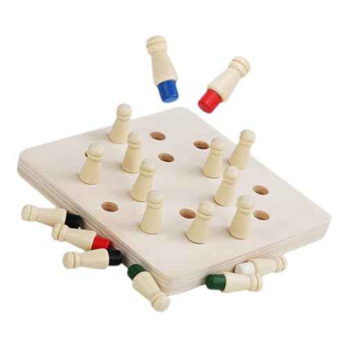 IMIKEYA 1Satz Memory Schachspielzeug Aus Holz Pädagogisches Interaktives Zur Gedächtnis Und Intelligenzentwicklung Für Eltern Junge Mädchen Aktivitäten Farbenfroh Und Sicher IMIKEYA 1Satz Memory Schachspielzeug Aus Holz Pädagogisches Interaktives Zur Gedächtnis Und Intelligenzentwicklung Für Eltern Junge Mädchen Aktivitäten Farbenfroh Und Sicher von IMIKEYA