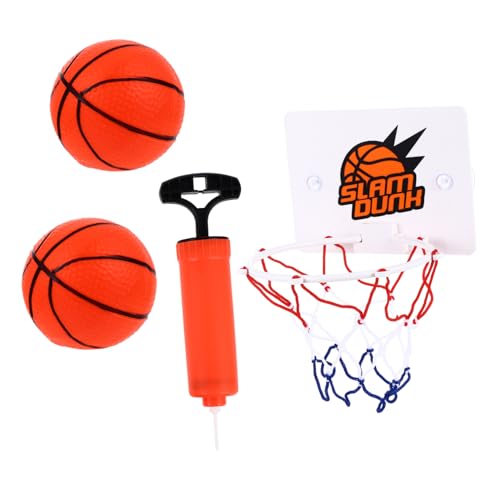 IMIKEYA 1Satz Mini Basketballkorb für Indoor mit Bällen und Pumpe Tragbares Basketballbrett aus Kunststoff für Zimmer und Büro Fördert Hand Auge Koordination und Sportinteresse IMIKEYA 1Satz Mini Basketballkorb für Indoor mit Bällen und Pumpe Tragbares Basketballbrett aus Kunststoff für Zimmer und Büro Fördert Hand Auge Koordination und Sportinteresse von IMIKEYA