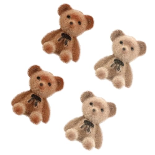 IMIKEYA 1Satz Mini Bear Dolls Teiliges Flocking Zubehör für DIY Taschen Schmuck für Dekorationen und Umweltfreundliches Material Leicht und Langlebig IMIKEYA 1Satz Mini Bear Dolls Teiliges Flocking Zubehör für DIY Taschen Schmuck für Dekorationen und Umweltfreundliches Material Leicht und Langlebig von IMIKEYA