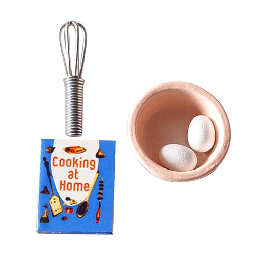 IMIKEYA 1Satz Mini Eierschläger Teiliges Puppenhaus Zubehör Für Miniaturküchen Und Deko Realistische Eierschalen Und Küchengeräte Für Kreative Spielwelten IMIKEYA 1Satz Mini Eierschläger Teiliges Puppenhaus Zubehör Für Miniaturküchen Und Deko Realistische Eierschalen Und Küchengeräte Für Kreative Spielwelten von IMIKEYA