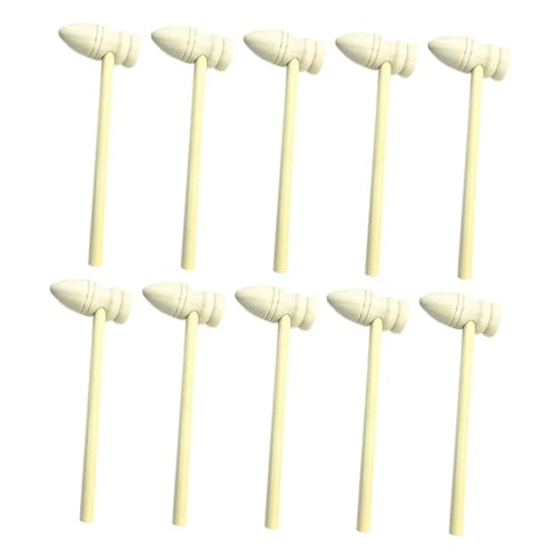 IMIKEYA 1Satz Mini Hämmer Aus Massivholz DIY Hämmer Für Kreative Bastelprojekte Für Spiel Und Lernen Robustes Design Für Sicheres IMIKEYA 1Satz Mini Hämmer Aus Massivholz DIY Hämmer Für Kreative Bastelprojekte Für Spiel Und Lernen Robustes Design Für Sicheres von IMIKEYA
