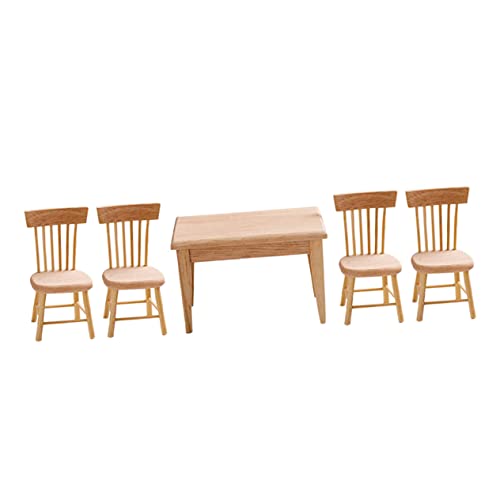 IMIKEYA 1Satz Mini Set aus Teiliges Möbel Set Stühlen für Puppenhaus Dekoration für Kreative Spielwelten und Miniaturmöbelgestaltung IMIKEYA 1Satz Mini Set aus Teiliges Möbel Set Stühlen für Puppenhaus Dekoration für Kreative Spielwelten und Miniaturmöbelgestaltung von IMIKEYA