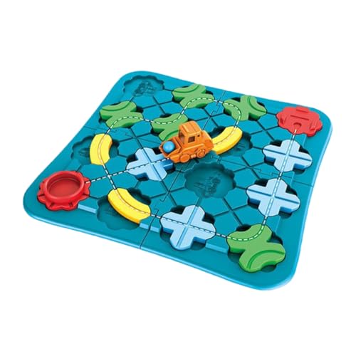 IMIKEYA 1Satz Puzzle Track Spielset Für Lernspielzeug Kreativität Und Verkehrserziehung Sicheres Material Individuelles Gleisdesign Vielseitig Einsetzbar von IMIKEYA