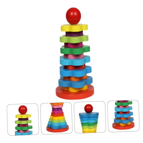 IMIKEYA 1Satz Regenbogen Stapelspielzeug aus Pädagogisches für Lagige Farbentürme Kognitiven Fähigkeiten und Hand Auge Koordination und Langlebig IMIKEYA 1Satz Regenbogen Stapelspielzeug aus Pädagogisches für Lagige Farbentürme Kognitiven Fähigkeiten und Hand Auge Koordination und Langlebig von IMIKEYA