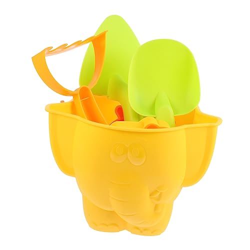 IMIKEYA 1Satz Strandspielzeug Kit Sandspielzeuge Mit Eimer Schaufeln Und Formen Pädagogisches Für Jungen Und Ab Jahr Für Sandkasten Und Am Strand von IMIKEYA
