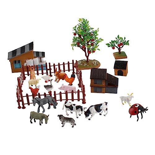 IMIKEYA 1Satz Teiliges Mini Bauernhof Tiere Figuren Spielset DIY Farm Modell Zubehör Für Realistische Tierfiguren Und Miniatur Landschaftsdekoration Für Kreatives IMIKEYA 1Satz Teiliges Mini Bauernhof Tiere Figuren Spielset DIY Farm Modell Zubehör Für Realistische Tierfiguren Und Miniatur Landschaftsdekoration Für Kreatives von IMIKEYA