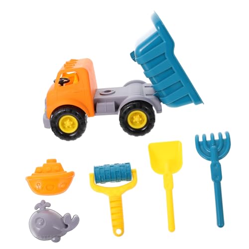 IMIKEYA 1Satz Teiliges Sandspielset Für Sommer Strandspielzeug Mit Rechen Walze Und Sandformen Für Strand Und Sandkasten Outdoor Spielzeuge Für Jungen von IMIKEYA