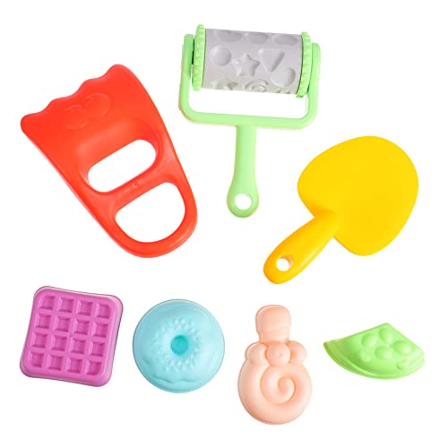 IMIKEYA 7-teiliges Strandspielzeug Für Kinder – Sandspielset Aus Weichem Kunststoff – Sicher Und Sanft Für Kleinkinder Und Babys – Spielen Am Strand Im Park Und Im Garten von IMIKEYA