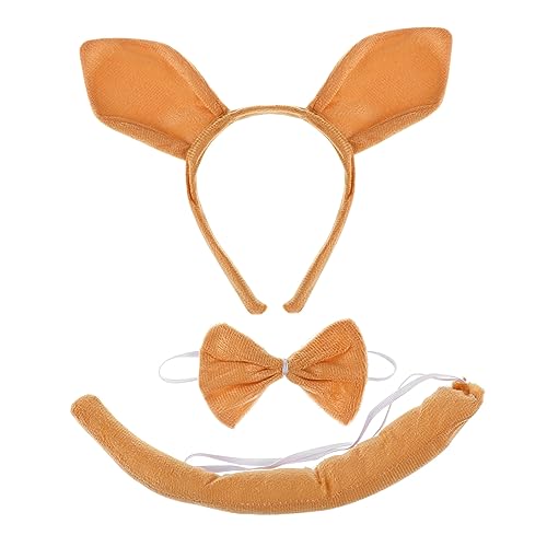 IMIKEYA 1Satz Tierkostüm Set Teiliges Ohrhaarband Fliege Lustiges Cosplay Zubehör für Erwachsene für Karneval Halloween und Themenpartys IMIKEYA 1Satz Tierkostüm Set Teiliges Ohrhaarband Fliege Lustiges Cosplay Zubehör für Erwachsene für Karneval Halloween und Themenpartys von IMIKEYA