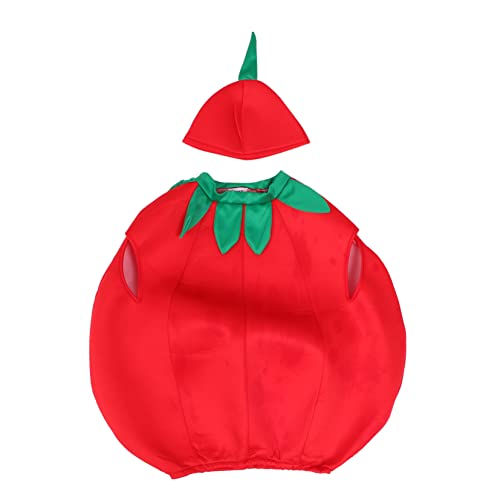 IMIKEYA 1Satz Tomaten Kostüm für Hut für Halloween Bühnenauftritte und Kostümpartys für Rollenspiele und Feiern IMIKEYA 1Satz Tomaten Kostüm für Hut für Halloween Bühnenauftritte und Kostümpartys für Rollenspiele und Feiern von IMIKEYA