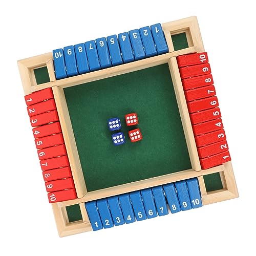 IMIKEYA 1Satz Tragbares Brettspielspielzeug aus Holz Ktv Party mit Skid Design für Spieler Interaktives Trinkspiel für Gesellige Zusammenkünfte und Kreative IMIKEYA 1Satz Tragbares Brettspielspielzeug aus Holz Ktv Party mit Skid Design für Spieler Interaktives Trinkspiel für Gesellige Zusammenkünfte und Kreative von IMIKEYA