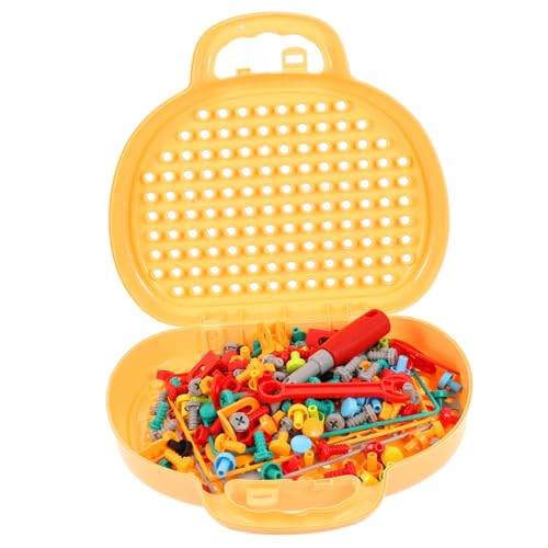 IMIKEYA 1Satz Werkzeugset Zum Zerlegen Pädagogisches Für Kleinkinder DIY Schraubenspielzeug Mit Cartoonschraubenkoffer Für Frühes Lernen Für Jungen IMIKEYA 1Satz Werkzeugset Zum Zerlegen Pädagogisches Für Kleinkinder DIY Schraubenspielzeug Mit Cartoonschraubenkoffer Für Frühes Lernen Für Jungen von IMIKEYA