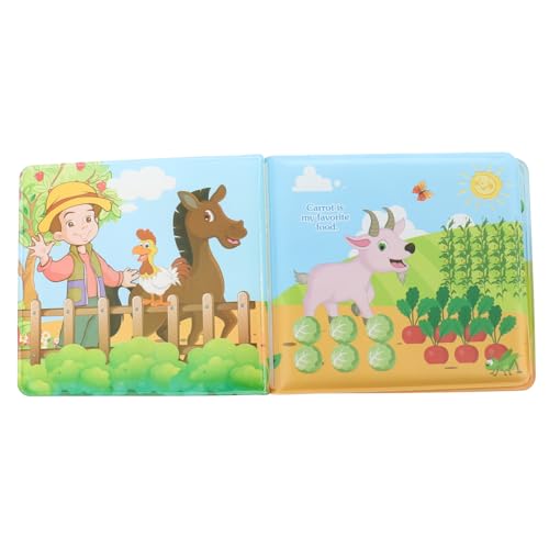 IMIKEYA 1Stück Badebuch wasserdichte für Babyfrühbildung Fühlbuch mit Interaktiven Klängen Langlebig und zur Babyparty IMIKEYA 1Stück Badebuch wasserdichte für Babyfrühbildung Fühlbuch mit Interaktiven Klängen Langlebig und zur Babyparty von IMIKEYA