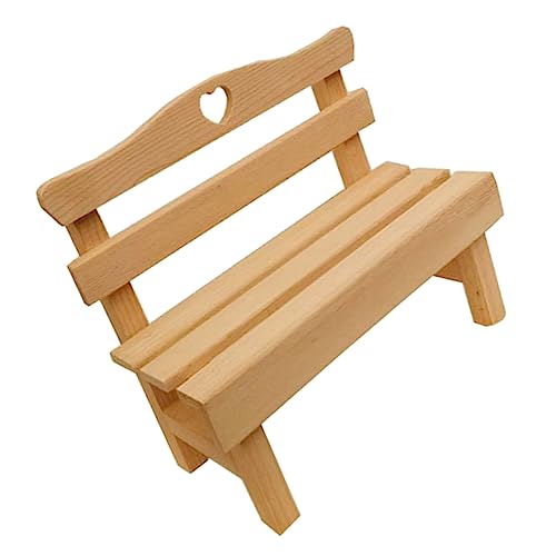 IMIKEYA 1Stück Holzbank Dekoration Kreative Raumverzierung für Bücherregal Schreibtisch Fotorequisiten Einzigartige Miniaturmöbel für Stilvolle Zuhause Büro IMIKEYA 1Stück Holzbank Dekoration Kreative Raumverzierung für Bücherregal Schreibtisch Fotorequisiten Einzigartige Miniaturmöbel für Stilvolle Zuhause Büro von IMIKEYA