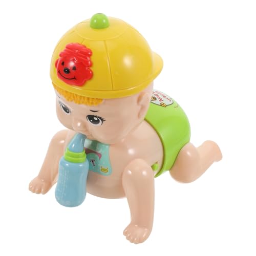IMIKEYA 1Stück Kriechende Babypuppe Elektrisches mit Musik und Lichtern für Kleinkinder ohne Batterie Fördert Klangwahrnehmung für Junge Mädchen Ab Monaten IMIKEYA 1Stück Kriechende Babypuppe Elektrisches mit Musik und Lichtern für Kleinkinder ohne Batterie Fördert Klangwahrnehmung für Junge Mädchen Ab Monaten von IMIKEYA