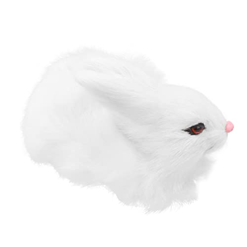 IMIKEYA 1Stück Mini Plüsch Kaninchen Realistisches Simulation Hase Kompakte Deko für Zuhause oder zu Ostern Weiß IMIKEYA 1Stück Mini Plüsch Kaninchen Realistisches Simulation Hase Kompakte Deko für Zuhause oder zu Ostern Weiß von IMIKEYA