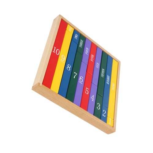 IMIKEYA 1Stück Montessori Farbige Zahlenstangen Aus Holz Pädagogisches Für Kognitiver Fähigkeiten Und Motorischer Entwicklung Für Jahre Alt IMIKEYA 1Stück Montessori Farbige Zahlenstangen Aus Holz Pädagogisches Für Kognitiver Fähigkeiten Und Motorischer Entwicklung Für Jahre Alt von IMIKEYA