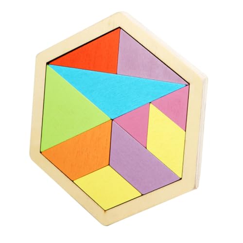 IMIKEYA 1Stück Wabenmuster Holzspielzeug Puzzle Geometrisches Lernspielzeug für Kreativität und Koordination für Entwicklung Kognitiver Fähigkeiten IMIKEYA 1Stück Wabenmuster Holzspielzeug Puzzle Geometrisches Lernspielzeug für Kreativität und Koordination für Entwicklung Kognitiver Fähigkeiten von IMIKEYA