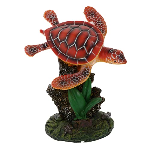 IMIKEYA 1stk Schildkröten-Ornamente Befestigung Reptilienterrarium Fisch Figur Bausatz Schildkrötenkissen Käfig Mit Haube Perlen Schildkrötenplattform Tank Statue Orange Harz IMIKEYA 1stk Schildkröten-Ornamente Befestigung Reptilienterrarium Fisch Figur Bausatz Schildkrötenkissen Käfig Mit Haube Perlen Schildkrötenplattform Tank Statue Orange Harz von IMIKEYA