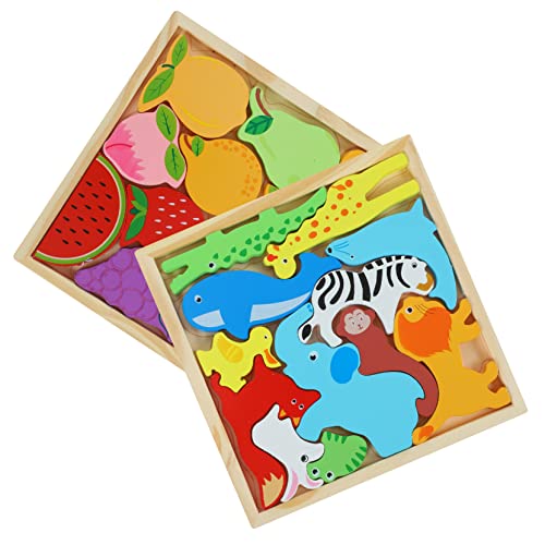 IMIKEYA 2 Boxen Holzpuzzle Kleinkindspielzeug Für Mädchen Kleinkindpuzzle Kinderpuzzles Kinderpuzzles Puzzle Früherziehung Puzzlespielzeug Holzformsortierspielzeug IMIKEYA 2 Boxen Holzpuzzle Kleinkindspielzeug Für Mädchen Kleinkindpuzzle Kinderpuzzles Kinderpuzzles Puzzle Früherziehung Puzzlespielzeug Holzformsortierspielzeug von IMIKEYA