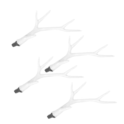 IMIKEYA 2 Paare Weiße Hirschgeweih Deko Leichte Kunststoff Diy Haarreif Antler für Kostüm Bühnenauftritt und Party Handgefertigte Geweih Accessoires für Haarbänder IMIKEYA 2 Paare Weiße Hirschgeweih Deko Leichte Kunststoff Diy Haarreif Antler für Kostüm Bühnenauftritt und Party Handgefertigte Geweih Accessoires für Haarbänder von IMIKEYA
