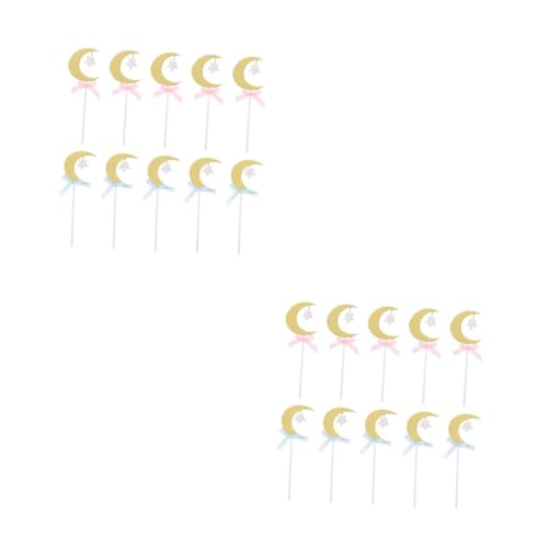 IMIKEYA 2 Sätze Backen Dekoration Sahnetortenaufsatz Mondstern Cupcake Topper Einfügen Party Decoration Geburtstagseinladungen Kucheneinsatz Backen Sternkucheneinsätze Papier 20 Stück * 2 IMIKEYA 2 Sätze Backen Dekoration Sahnetortenaufsatz Mondstern Cupcake Topper Einfügen Party Decoration Geburtstagseinladungen Kucheneinsatz Backen Sternkucheneinsätze Papier 20 Stück * 2 von IMIKEYA