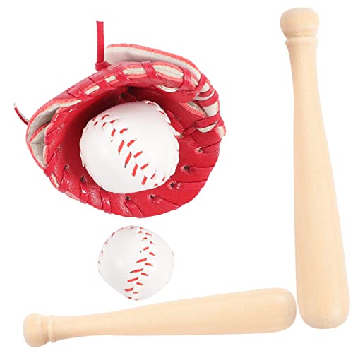 IMIKEYA 2 Sätze Baseball-Softball-Abdeckung Baseball-Dekorationen Miniatur -Baseballartikel Baseball-Partygeschenke klein Baseball-Leckereien Mini- -Baseball und Schläger Leder rot IMIKEYA 2 Sätze Baseball-Softball-Abdeckung Baseball-Dekorationen Miniatur -Baseballartikel Baseball-Partygeschenke klein Baseball-Leckereien Mini- -Baseball und Schläger Leder rot von IMIKEYA