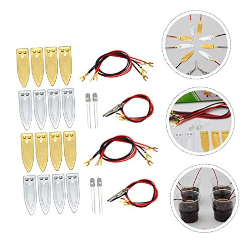 IMIKEYA 2 Sätze DIY Obstbatterie Experimentiermaterialien Kupferstreifen für Energieerzeugung für Schulprojekte und Wissenschaftliche Experimente IMIKEYA 2 Sätze DIY Obstbatterie Experimentiermaterialien Kupferstreifen für Energieerzeugung für Schulprojekte und Wissenschaftliche Experimente von IMIKEYA