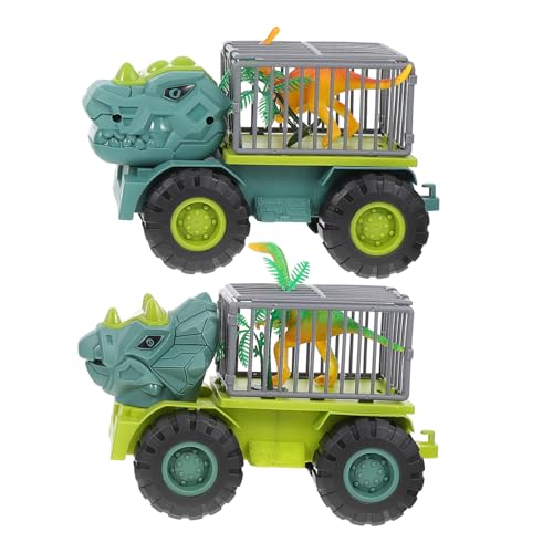IMIKEYA Dinosaurier Transportfahrzeug Spielzeug für Kinder Trägheits Zugauto Dinosaurier Engineering Fahrzeug Spielzeugauto ohne Batterie Sicher für Kleinkinder IMIKEYA Dinosaurier Transportfahrzeug Spielzeug für Kinder Trägheits Zugauto Dinosaurier Engineering Fahrzeug Spielzeugauto ohne Batterie Sicher für Kleinkinder von IMIKEYA