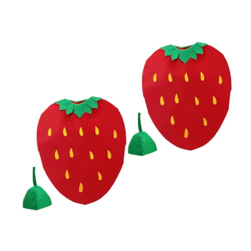 IMIKEYA 2 Sätze Erdbeer Sitzen Kostüme Jungs Halloweenkostüm Kostüm Kleinkind Ärmellos Halloween-früchte-cosplay-kostüm Für Obst Kostümkleid Kleinkinderkostüm Erdbeere Vlies IMIKEYA 2 Sätze Erdbeer Sitzen Kostüme Jungs Halloweenkostüm Kostüm Kleinkind Ärmellos Halloween-früchte-cosplay-kostüm Für Obst Kostümkleid Kleinkinderkostüm Erdbeere Vlies von IMIKEYA