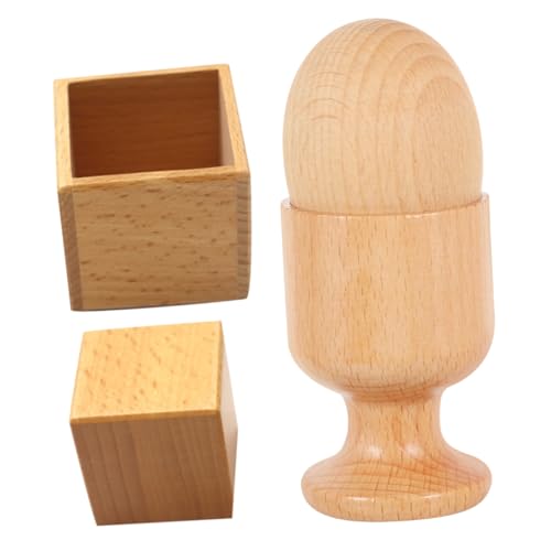 IMIKEYA 2 Sätze Hand Auge Koordination Holz Eierbecher und Quadratblock Vorschule Trainingsspielzeug für Kreatives Lernspielzeug Entwicklung IMIKEYA 2 Sätze Hand Auge Koordination Holz Eierbecher und Quadratblock Vorschule Trainingsspielzeug für Kreatives Lernspielzeug Entwicklung von IMIKEYA