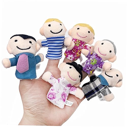 IMIKEYA 2 Sätze Mini Familienmitglieder Handpuppen Frühförderungs für Kindergarten und Zuhause Fördert Kreatives und Vorstellungskraft IMIKEYA 2 Sätze Mini Familienmitglieder Handpuppen Frühförderungs für Kindergarten und Zuhause Fördert Kreatives und Vorstellungskraft von IMIKEYA