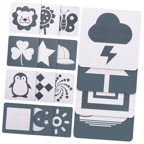 IMIKEYA 2 Sätze Neugeborene Karten lernkarten Spiele -Lernkarten Lernkarten für Babys Lernkarten für Neugeborene Visuelle Stimulationskarten Papier IMIKEYA 2 Sätze Neugeborene Karten lernkarten Spiele -Lernkarten Lernkarten für Babys Lernkarten für Neugeborene Visuelle Stimulationskarten Papier von IMIKEYA