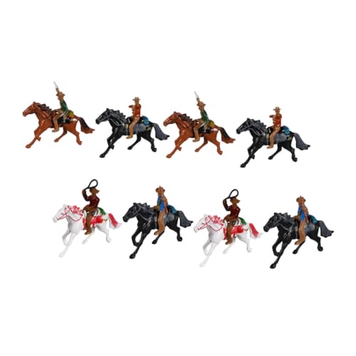 IMIKEYA 2 Sätze Reitmodell Cowboy- Cowboy-actionfigur Cowboy -Figur Plastik IMIKEYA 2 Sätze Reitmodell Cowboy- Cowboy-actionfigur Cowboy -Figur Plastik von IMIKEYA