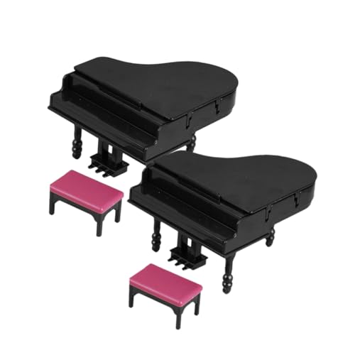 IMIKEYA 2 Sätze Teiliges Puppenhaus Klavier und Hocker Detailgetreue Nachbildung für und Büroschmuck Perfektes für Musikliebhaber und Sammler IMIKEYA 2 Sätze Teiliges Puppenhaus Klavier und Hocker Detailgetreue Nachbildung für und Büroschmuck Perfektes für Musikliebhaber und Sammler von IMIKEYA