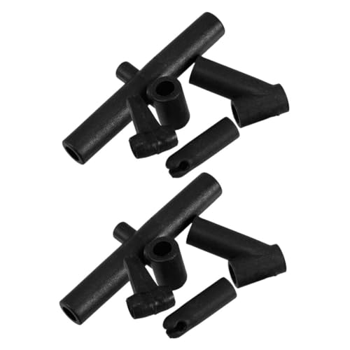 IMIKEYA 2 Sets Drachenrahmen-verbindungsstücke: DIY-drachenbausätze, Zubehör Für Die Drachenrahmenmontage, Kunststoff-t-stützstäbe Zum Bauen Und Reparieren Für Bastler Und Kinder von IMIKEYA
