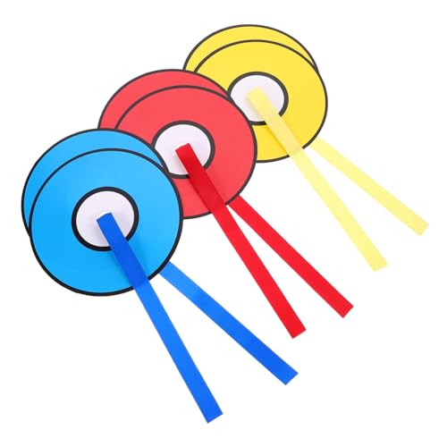 IMIKEYA 2 Sets Requisiten Ma Trick Requisiten Zauberer Sportkegel Trainingskegel Tricks Spiele Übungen Würfelspiel Wellenlänge Brettspiel Explodierende Trouble Disc Gimmick Tool von IMIKEYA