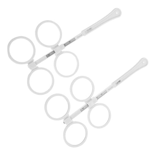 IMIKEYA 2 Stck Optometrischer Flip flipper aus Verstellbare Optische Linsen für Erwachsene Praktisch und Robust zur Verbesserung von Amblyopie und Astigmatismus Einfach Bedienbar und von IMIKEYA