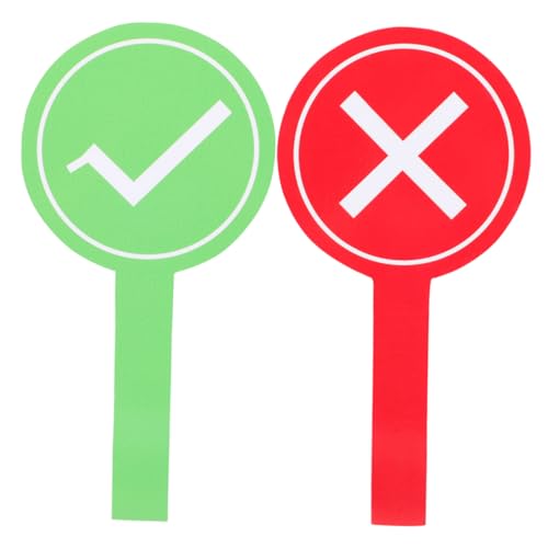 IMIKEYA 2 Stück Abstimmungszeichen für Partys interaktive Spiele mit Fragen WAHR Ereignis FALSCH Ja stopplicht Anzeigetafel, tragbares Whiteboard Schaum IMIKEYA 2 Stück Abstimmungszeichen für Partys interaktive Spiele mit Fragen WAHR Ereignis FALSCH Ja stopplicht Anzeigetafel, tragbares Whiteboard Schaum von IMIKEYA