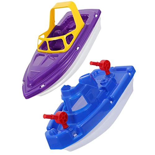 IMIKEYA 2 Stück Boot wasserspielzeug kinderwasserspielzeuge Badespielzeug für im Alter von 1–3 Jahren Bootsspielzeug für Jungen im Alter von 4–7 Jahren Plastik IMIKEYA 2 Stück Boot wasserspielzeug kinderwasserspielzeuge Badespielzeug für im Alter von 1–3 Jahren Bootsspielzeug für Jungen im Alter von 4–7 Jahren Plastik von IMIKEYA
