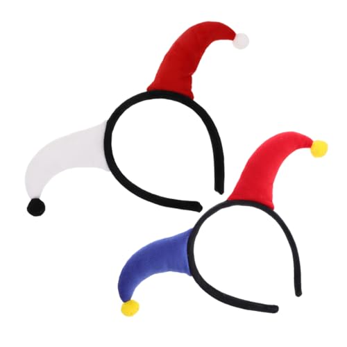 IMIKEYA 2 Stück Clown Stirnband Stirnbänder Clown Kostüm Zubehör Karnevalshut Zirkushut Lustiges Clown Kostüm Mini Zylinder Stirnband Kleiner Zylinder Karnevalsornamente Mini IMIKEYA 2 Stück Clown Stirnband Stirnbänder Clown Kostüm Zubehör Karnevalshut Zirkushut Lustiges Clown Kostüm Mini Zylinder Stirnband Kleiner Zylinder Karnevalsornamente Mini von IMIKEYA