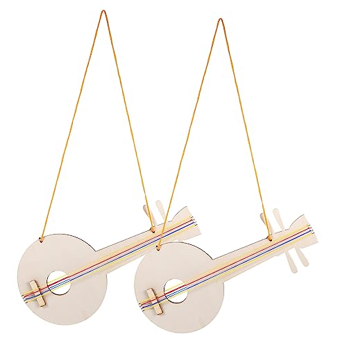 IMIKEYA 2 Stück DIY Graffiti Holz Gitarre für Unvollendete Holz Gitarre zum Selbermalen Kreatives Handwerk für Junge Fördert Malfähigkeiten und Fantasie IMIKEYA 2 Stück DIY Graffiti Holz Gitarre für Unvollendete Holz Gitarre zum Selbermalen Kreatives Handwerk für Junge Fördert Malfähigkeiten und Fantasie von IMIKEYA