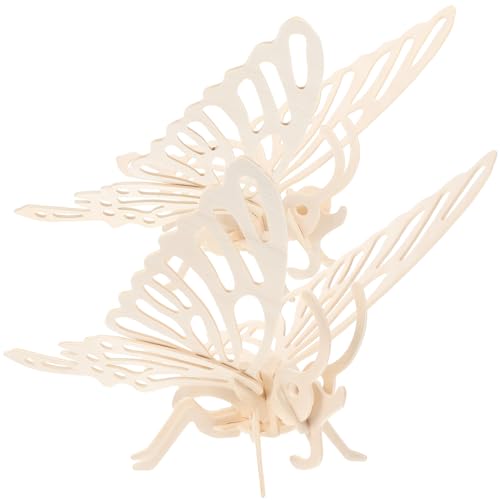 IMIKEYA 2 Stück DIY Holzpuzzle für Tierpuzzle Schmetterling Konzentration Kreativität und Hand Auge Koordination IMIKEYA 2 Stück DIY Holzpuzzle für Tierpuzzle Schmetterling Konzentration Kreativität und Hand Auge Koordination von IMIKEYA