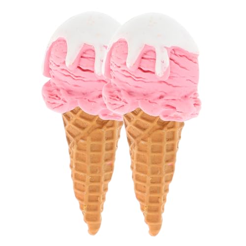 IMIKEYA 2 Stück Eiscreme Modell Lebensmittel Gefälschte Eistüte Gefälschte Desserts Eiscreme Geburtstagsparty Dekorationen Künstlicher Kuchen Gefälschte Muffins Eiscreme IMIKEYA 2 Stück Eiscreme Modell Lebensmittel Gefälschte Eistüte Gefälschte Desserts Eiscreme Geburtstagsparty Dekorationen Künstlicher Kuchen Gefälschte Muffins Eiscreme von IMIKEYA