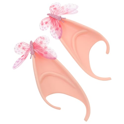 IMIKEYA 2 Stück Elfenohren Halloween Falsche Ohren Spitz Feenohren Pixie-ohren Requisiten Für Ohren Klein Gefälscht Erwachsene Hey Cosplay-kostüm Party Emulsion Rosa IMIKEYA 2 Stück Elfenohren Halloween Falsche Ohren Spitz Feenohren Pixie-ohren Requisiten Für Ohren Klein Gefälscht Erwachsene Hey Cosplay-kostüm Party Emulsion Rosa von IMIKEYA