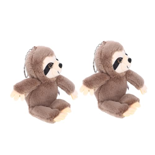 IMIKEYA 2 Stück Faultier Schlüsselanhänger Mini Plüschtierspielzeug Plüschtier Schlüsselanhänger Kleines Stofftier Plüsch Stofftier Mit Schlüsselanhänger Mini Faultierpuppe Plüsch IMIKEYA 2 Stück Faultier Schlüsselanhänger Mini Plüschtierspielzeug Plüschtier Schlüsselanhänger Kleines Stofftier Plüsch Stofftier Mit Schlüsselanhänger Mini Faultierpuppe Plüsch von IMIKEYA