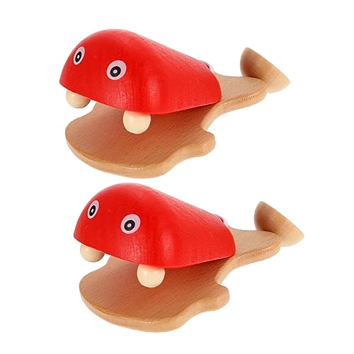 IMIKEYA 2 Stück Fischlautsprecher für Mädchen Kleinkinder Haushaltskinderspielzeug verschleißfeste Kinderkastagnette Haushalt Kastagnette Holz rot IMIKEYA 2 Stück Fischlautsprecher für Mädchen Kleinkinder Haushaltskinderspielzeug verschleißfeste Kinderkastagnette Haushalt Kastagnette Holz rot von IMIKEYA