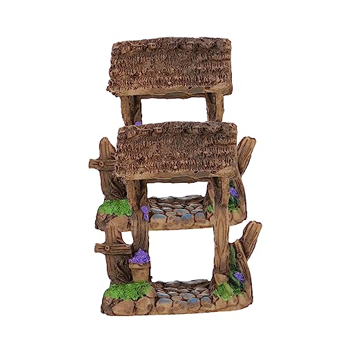 IMIKEYA 2 Stück Gartentor Ornamente aus Resin Teiliges für Puppenhaus und Tischdekoration Handgefertigte Deko für Micro Landschaft für Garten und Wohnraumgestaltung von IMIKEYA