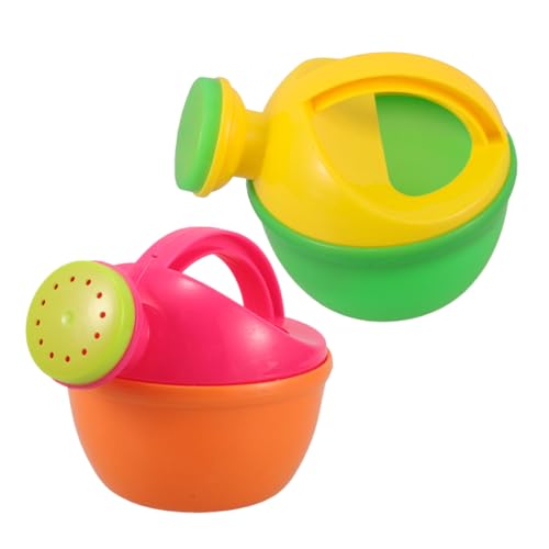 IMIKEYA 2 Stück Gießkanne Eimer Strandspielzeug Für Kleinkinder Bad Handhaben Wasserkocher Für Wasser Kann Für Den Strand -Sprayer Kleinkinder Strand Plastik von IMIKEYA